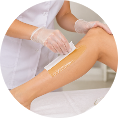 Waxing beauty service