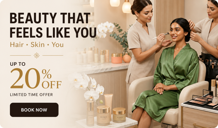 Beauty service discount offer
