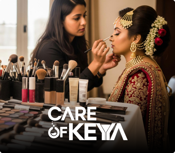 Care Of Keya bridal makeup service